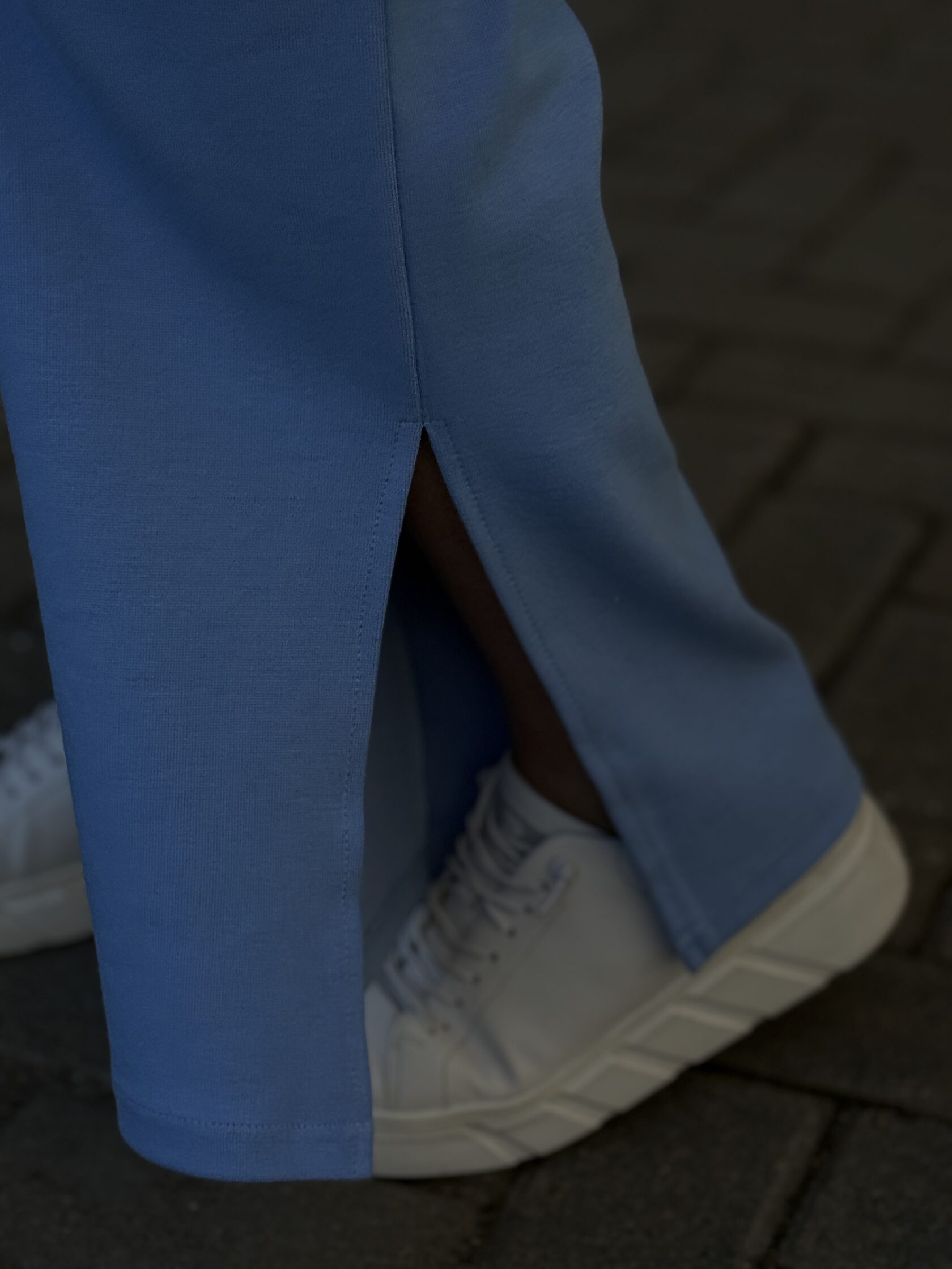 Костюм «небесный» из трикотажа - double face