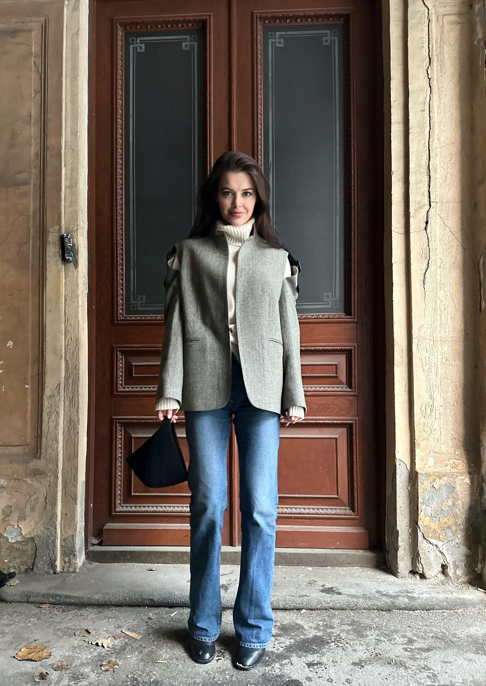 Жакет дизайнерский с погонами